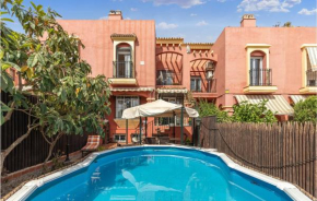 Awesome home in Rincon de la Victoria with Outdoor swimming pool, WiFi and 4 Bedrooms